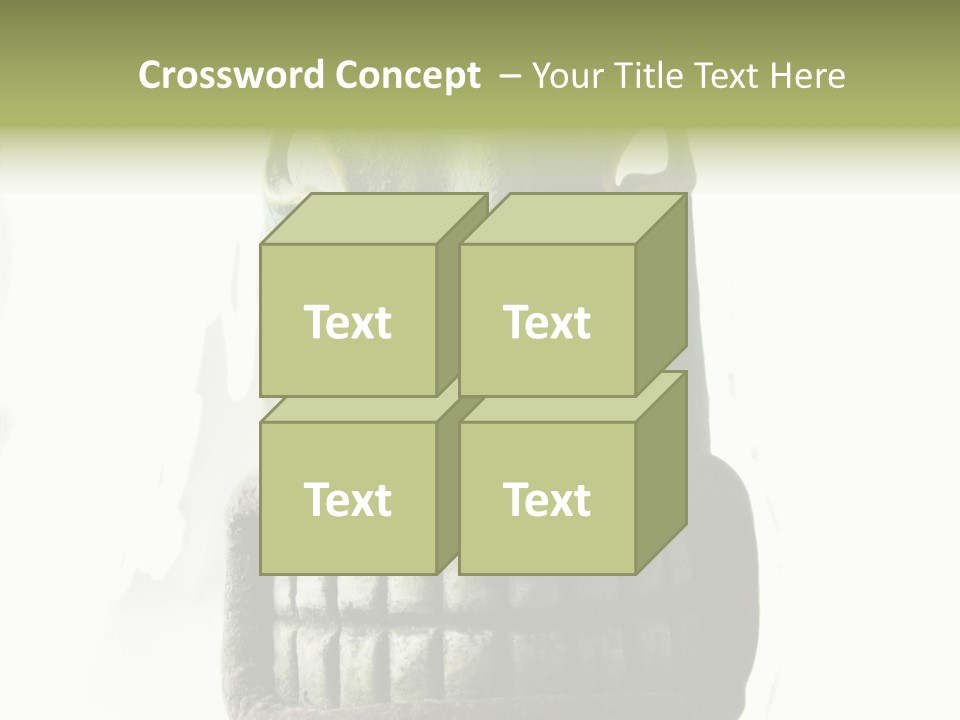 Mask Costume Craftsmanship PowerPoint Template
