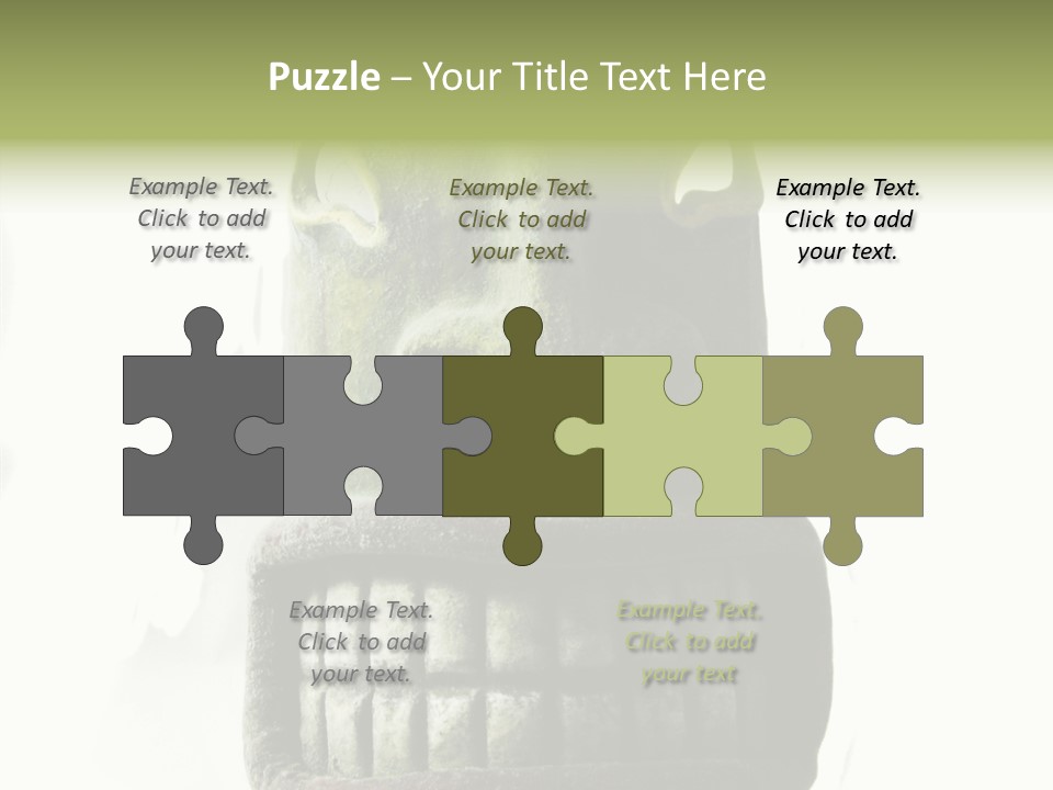 Mask Costume Craftsmanship PowerPoint Template