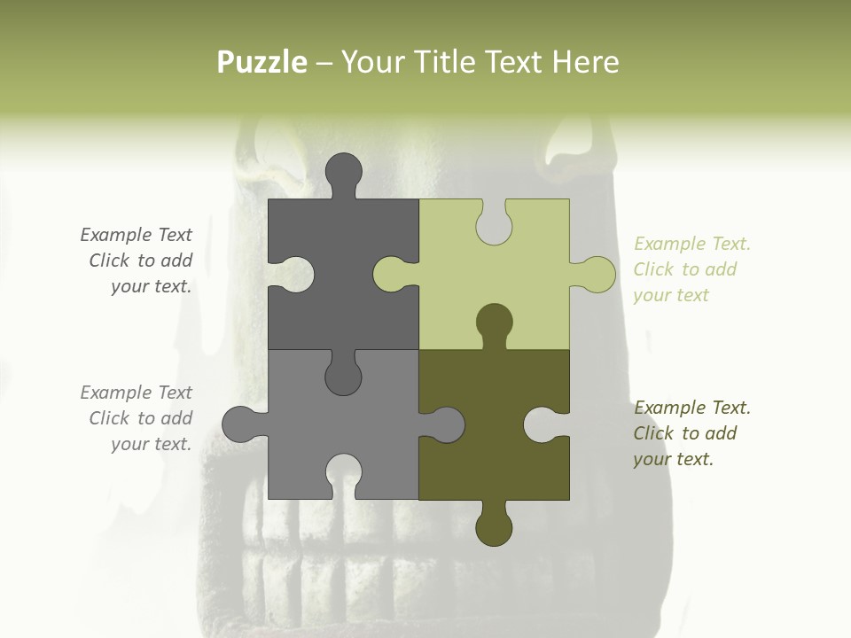 Mask Costume Craftsmanship PowerPoint Template