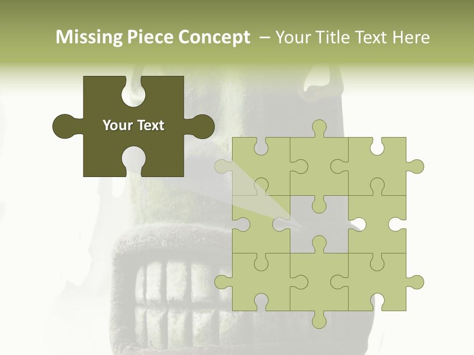 Mask Costume Craftsmanship PowerPoint Template