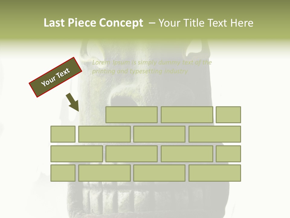 Mask Costume Craftsmanship PowerPoint Template