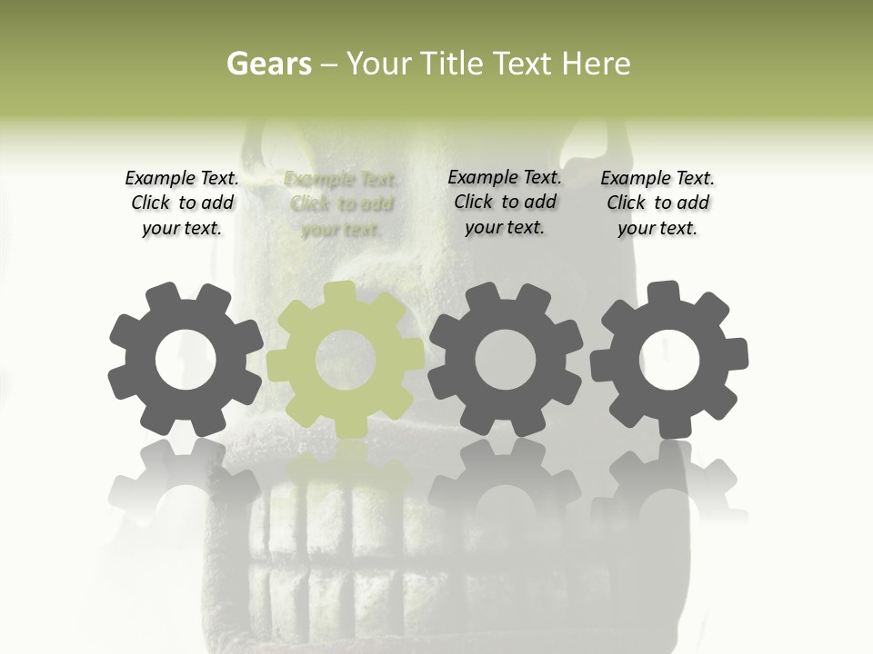 Mask Costume Craftsmanship PowerPoint Template