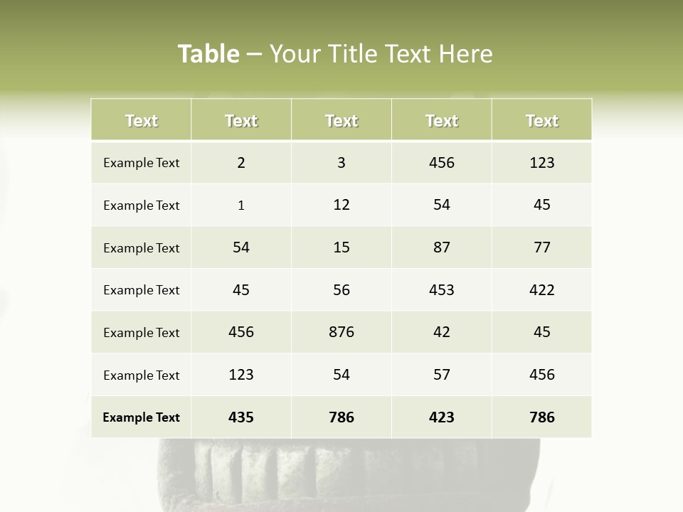 Mask Costume Craftsmanship PowerPoint Template