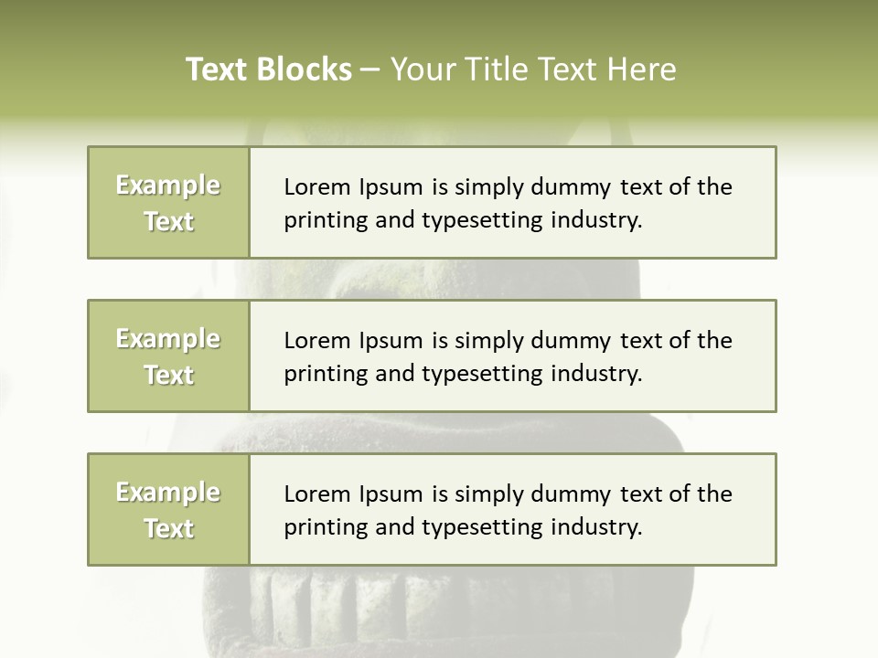 Mask Costume Craftsmanship PowerPoint Template