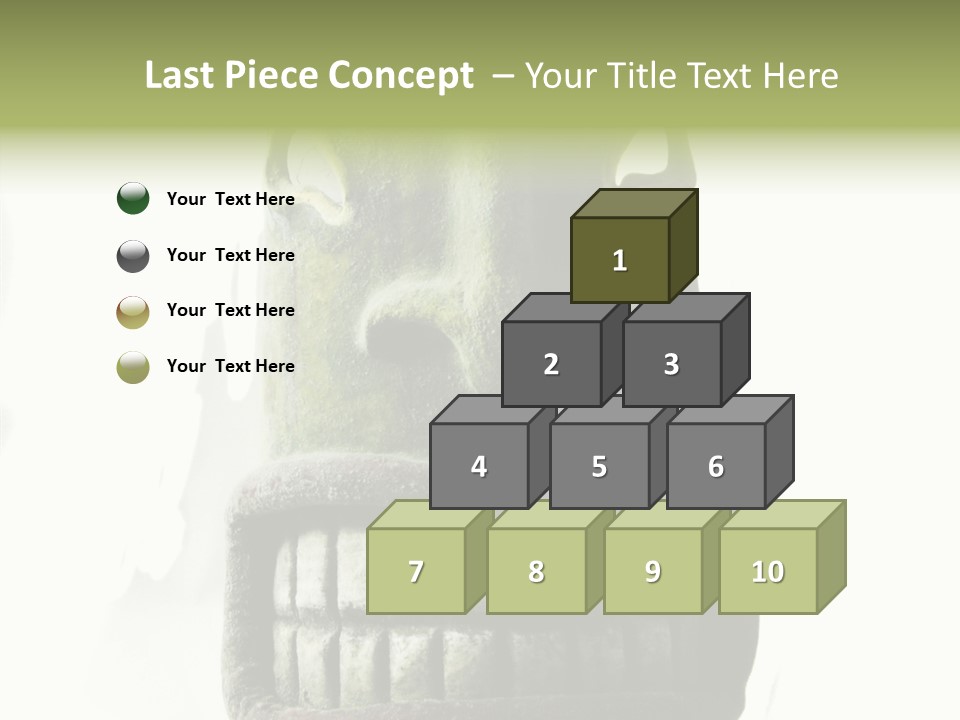 Mask Costume Craftsmanship PowerPoint Template