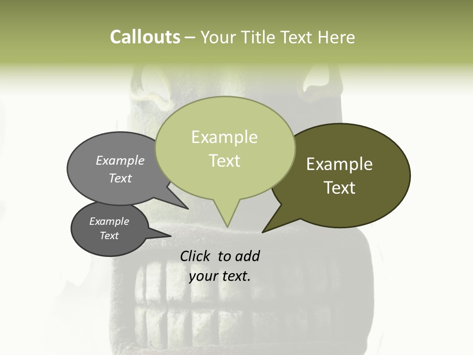 Mask Costume Craftsmanship PowerPoint Template
