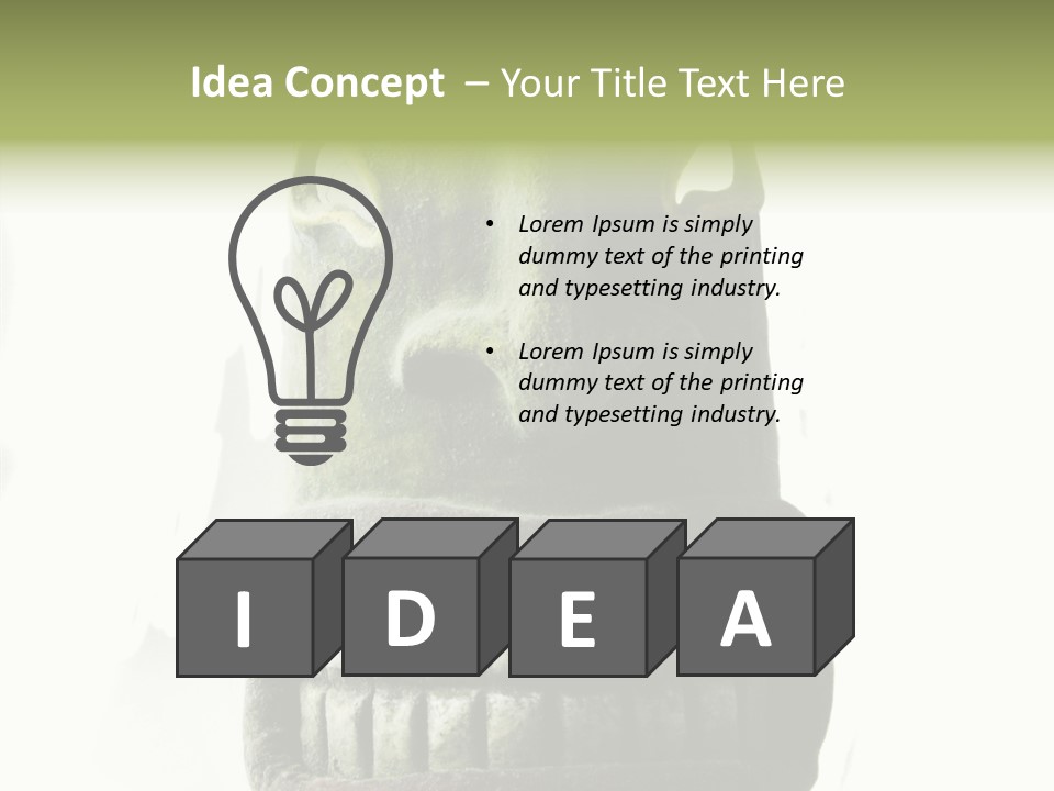 Mask Costume Craftsmanship PowerPoint Template