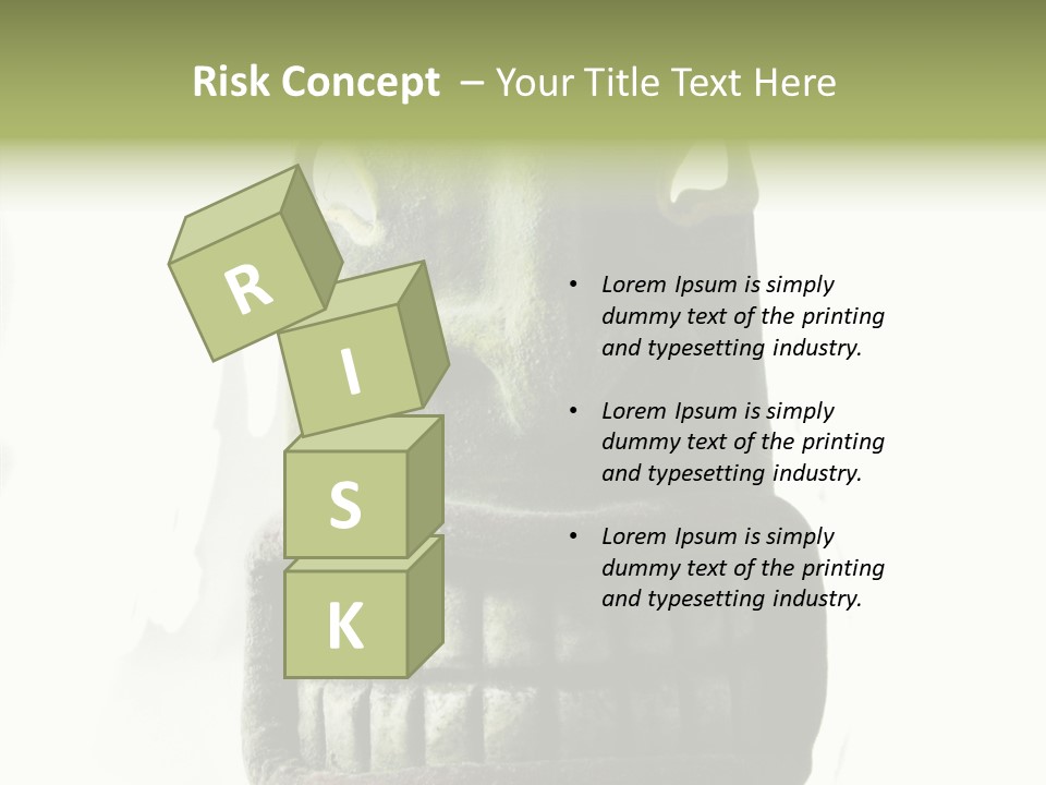 Mask Costume Craftsmanship PowerPoint Template