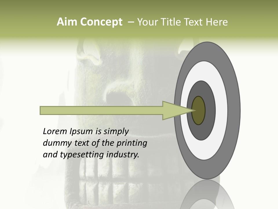 Mask Costume Craftsmanship PowerPoint Template