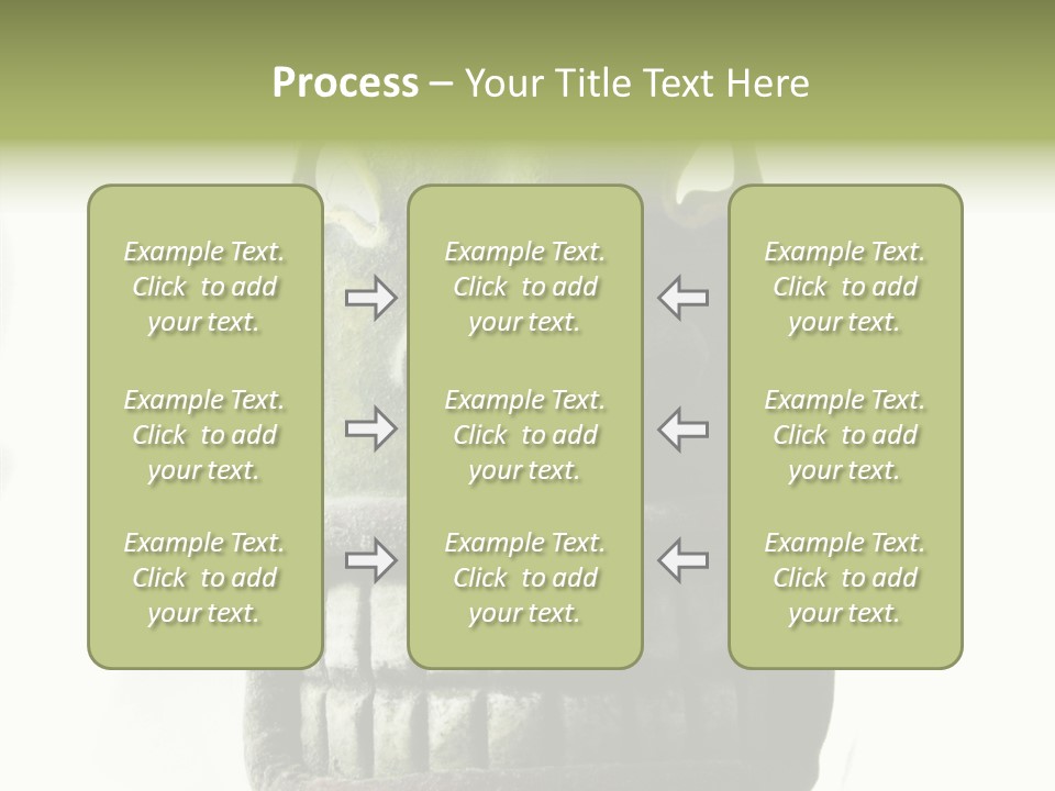 Mask Costume Craftsmanship PowerPoint Template