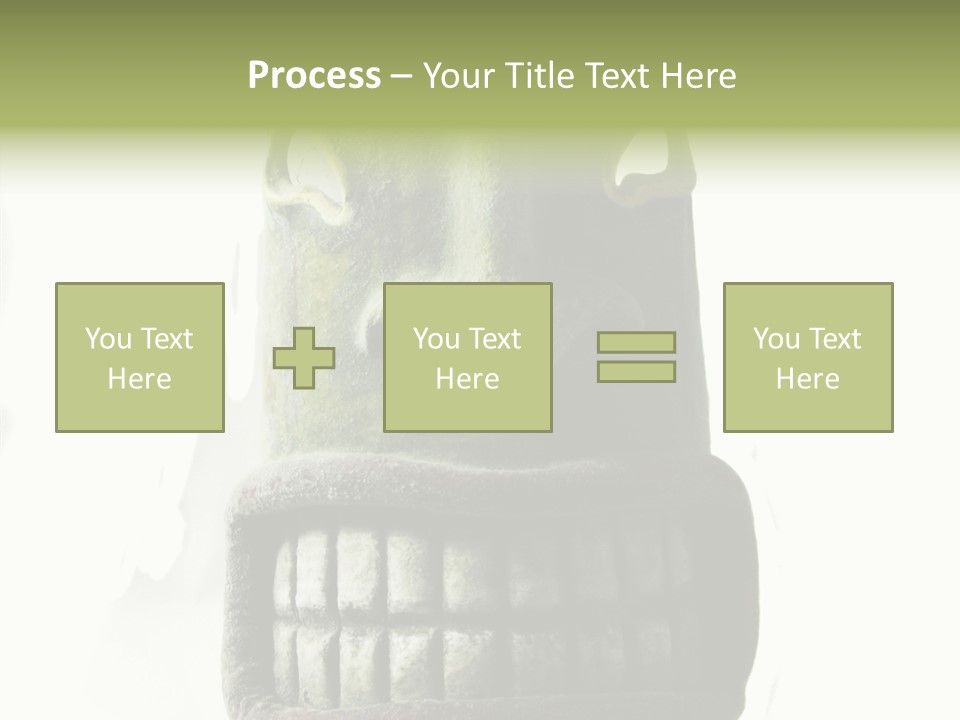 Mask Costume Craftsmanship PowerPoint Template
