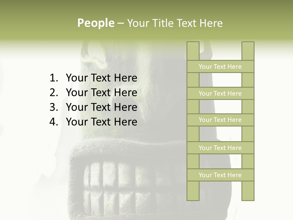 Mask Costume Craftsmanship PowerPoint Template