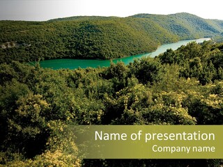 Bank Still Waterside PowerPoint Template