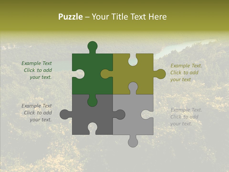 Bank Still Waterside PowerPoint Template