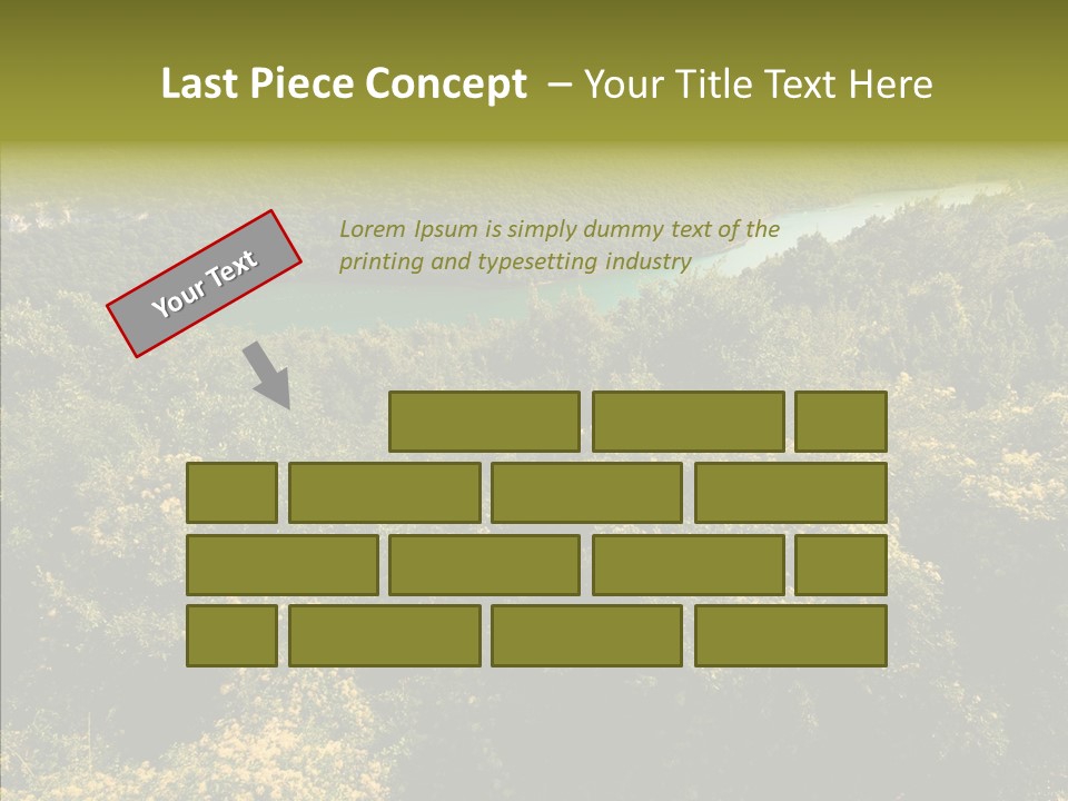 Bank Still Waterside PowerPoint Template