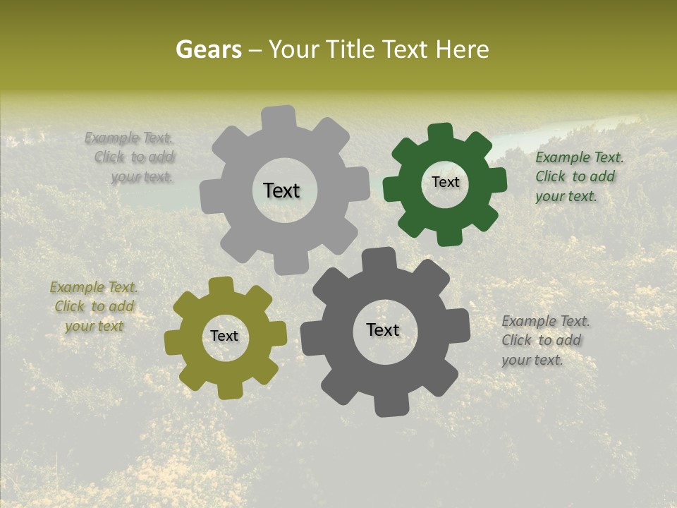 Bank Still Waterside PowerPoint Template