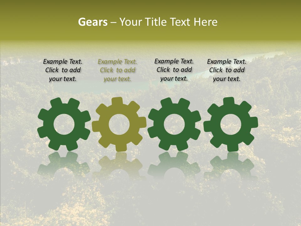 Bank Still Waterside PowerPoint Template