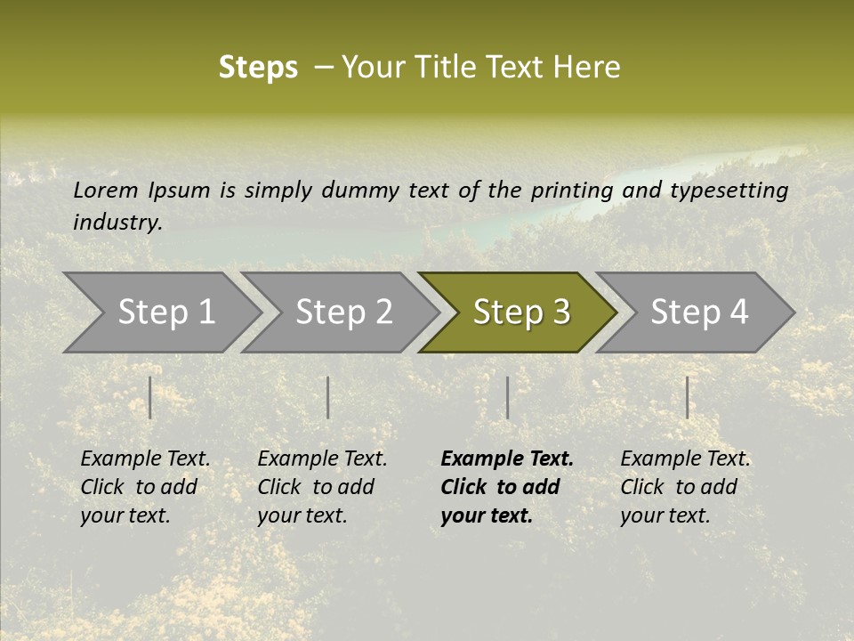 Bank Still Waterside PowerPoint Template