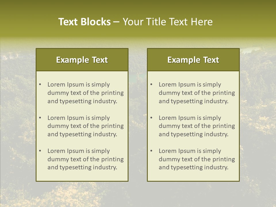 Bank Still Waterside PowerPoint Template