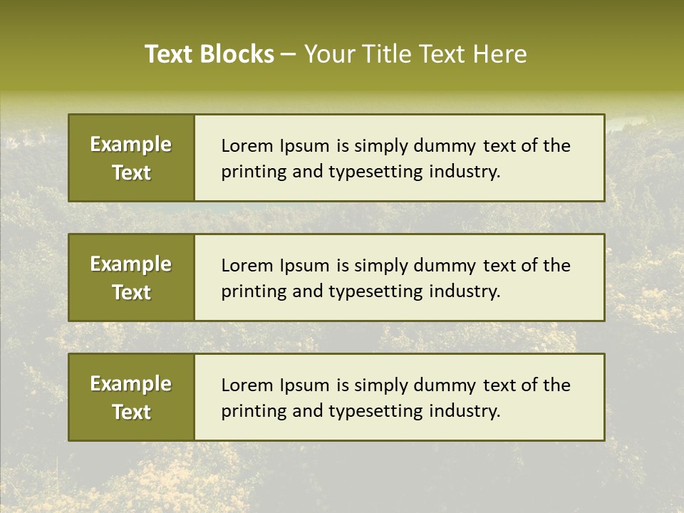 Bank Still Waterside PowerPoint Template