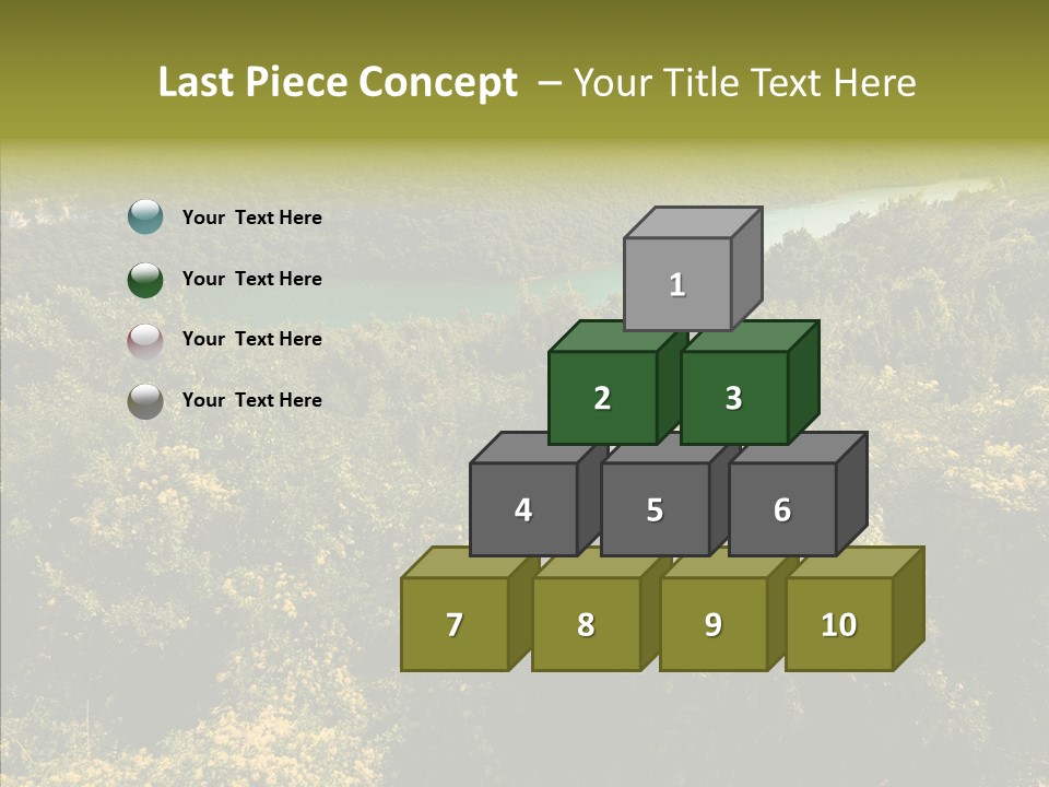 Bank Still Waterside PowerPoint Template