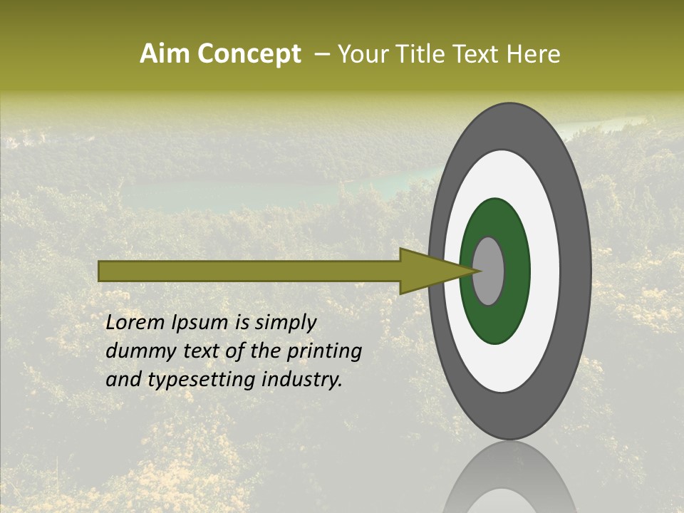 Bank Still Waterside PowerPoint Template