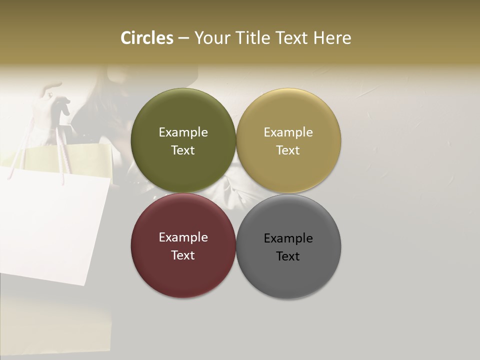 Scarf Woman Look PowerPoint Template