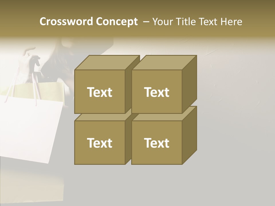 Scarf Woman Look PowerPoint Template