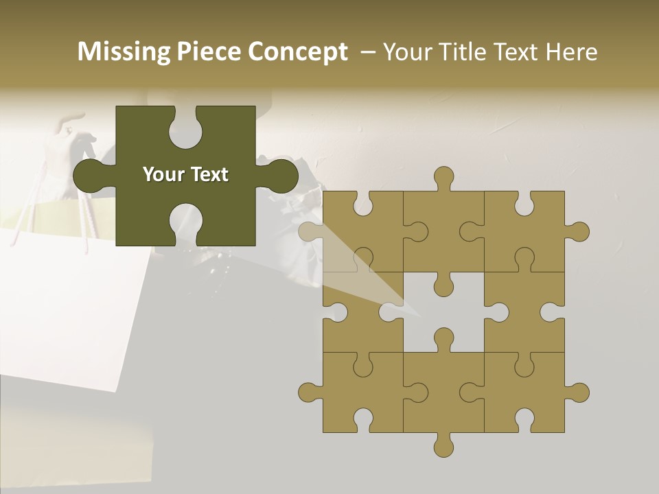 Scarf Woman Look PowerPoint Template