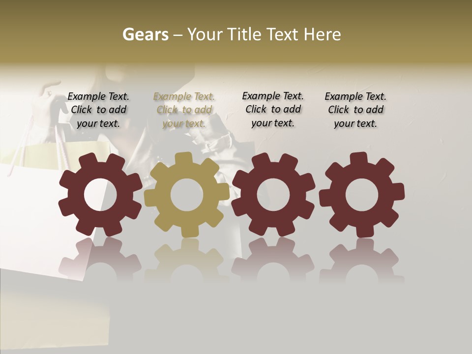 Scarf Woman Look PowerPoint Template