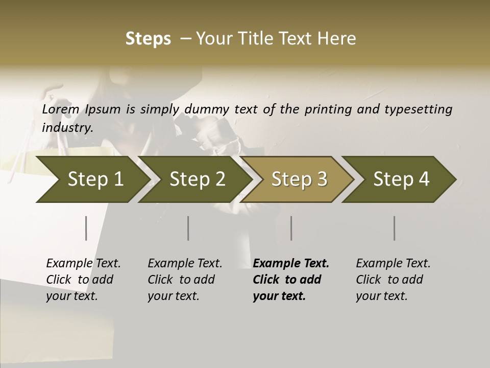 Scarf Woman Look PowerPoint Template