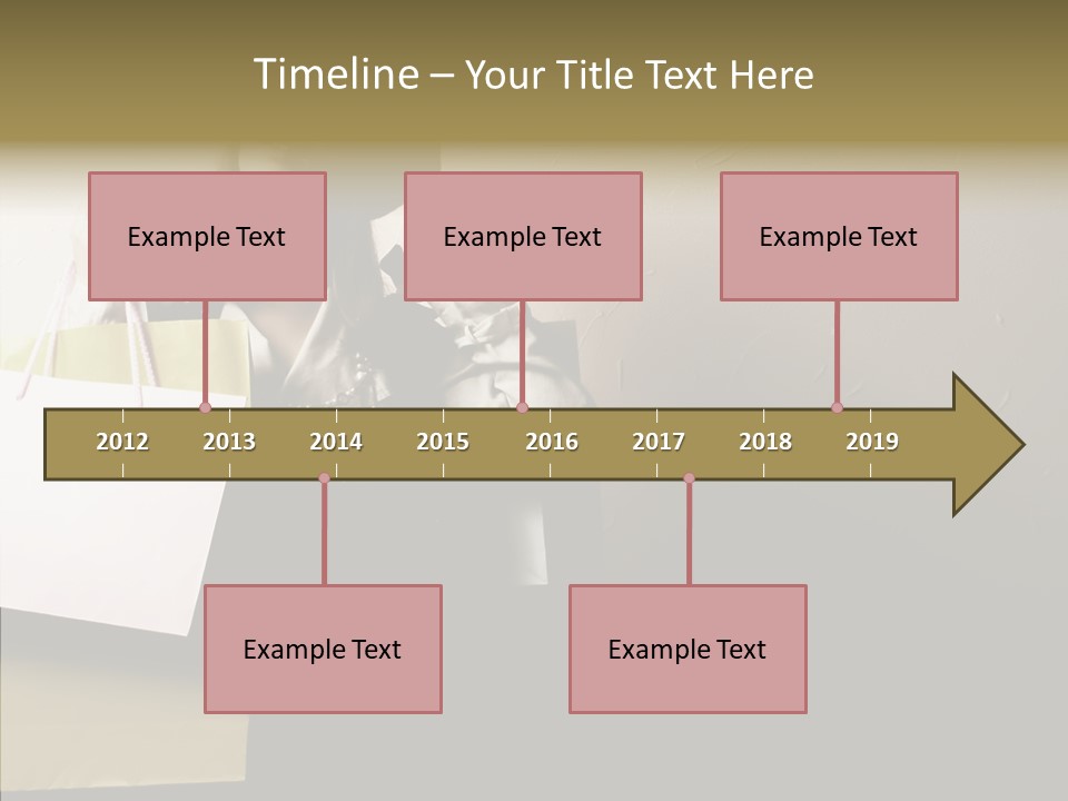 Scarf Woman Look PowerPoint Template