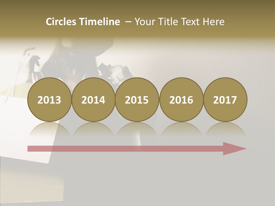 Scarf Woman Look PowerPoint Template