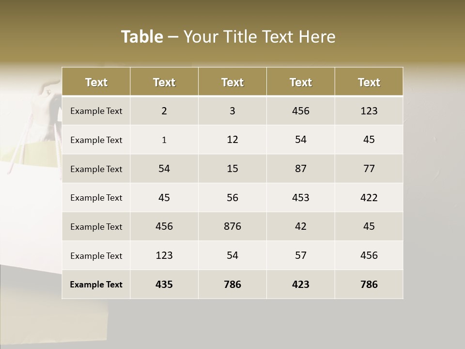 Scarf Woman Look PowerPoint Template