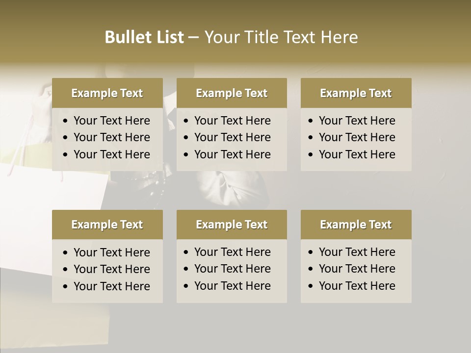 Scarf Woman Look PowerPoint Template