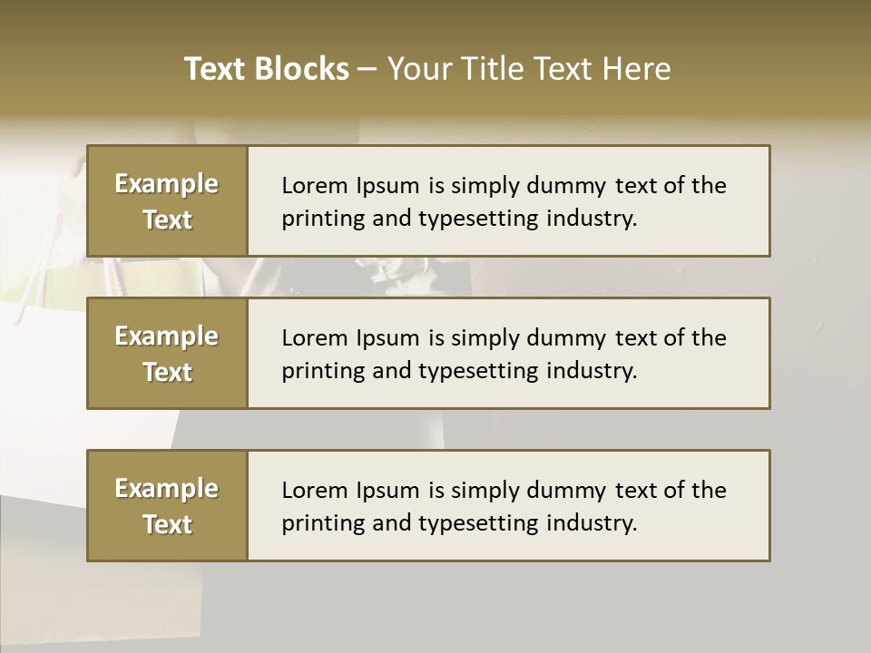 Scarf Woman Look PowerPoint Template