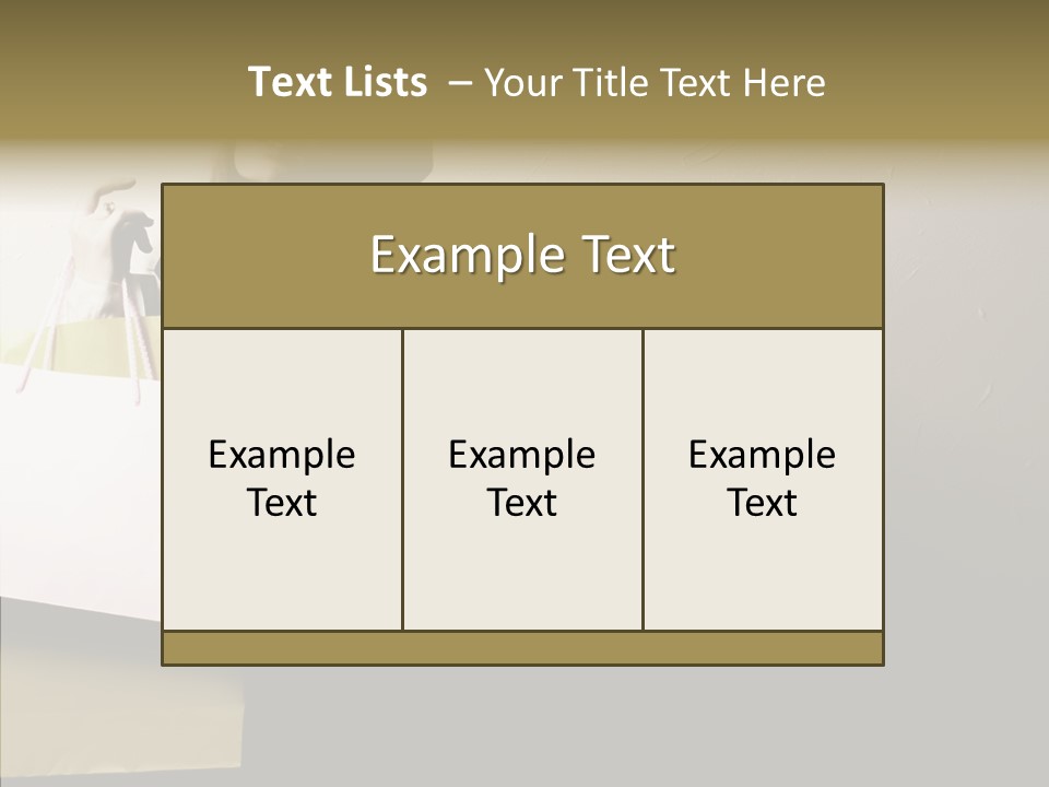 Scarf Woman Look PowerPoint Template