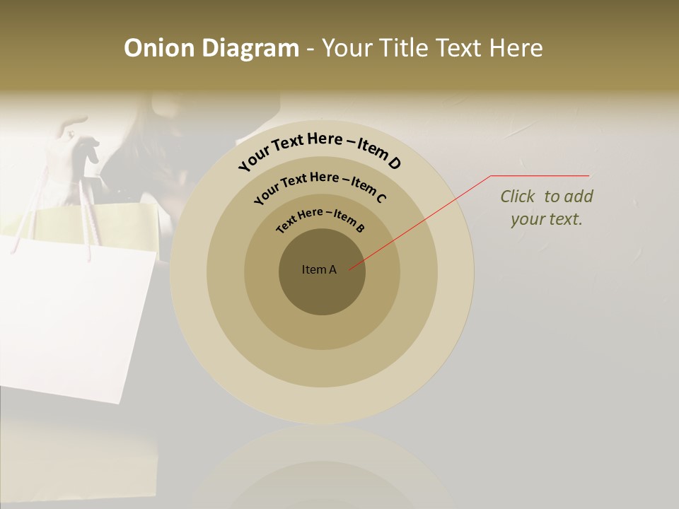 Scarf Woman Look PowerPoint Template