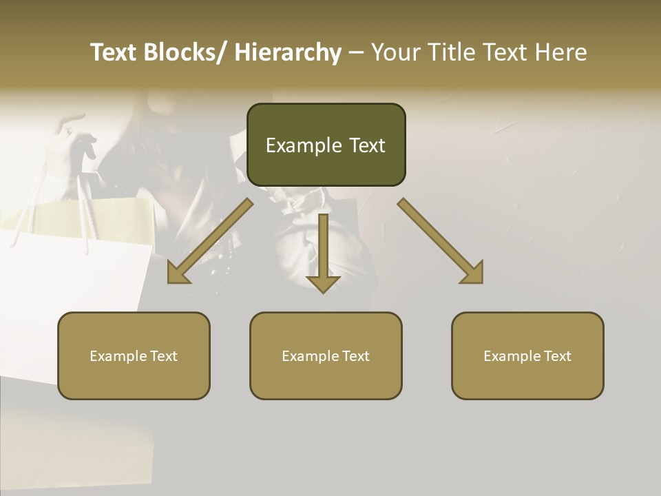 Scarf Woman Look PowerPoint Template