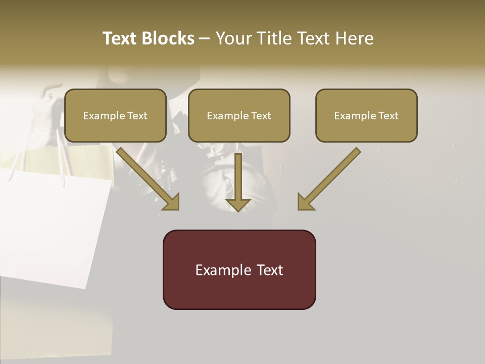 Scarf Woman Look PowerPoint Template