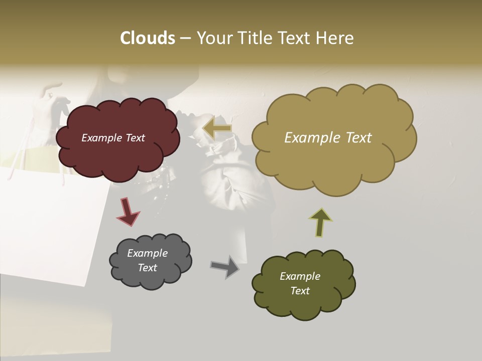 Scarf Woman Look PowerPoint Template