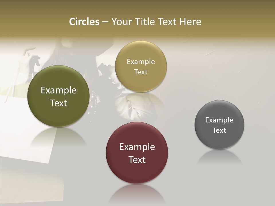 Scarf Woman Look PowerPoint Template