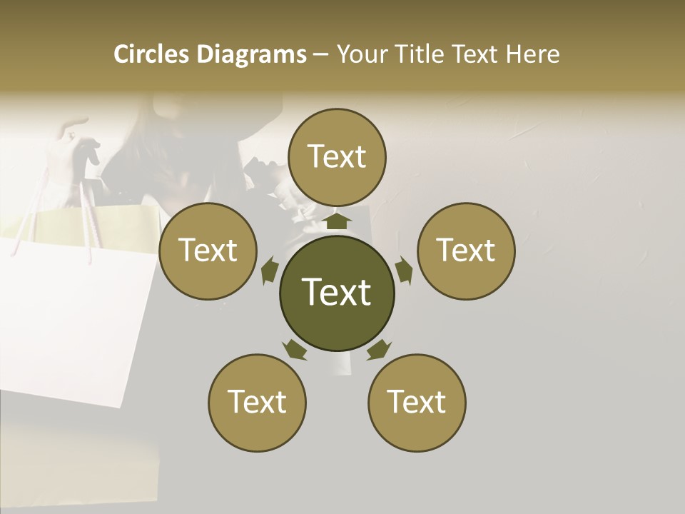 Scarf Woman Look PowerPoint Template