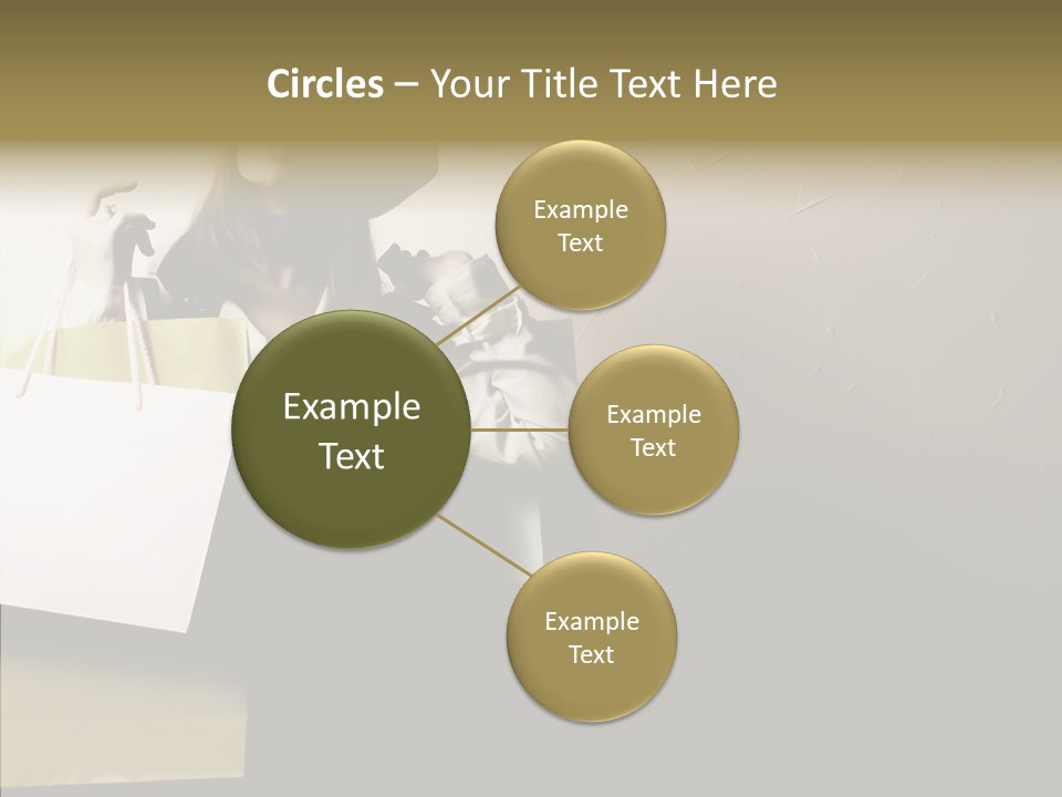 Scarf Woman Look PowerPoint Template