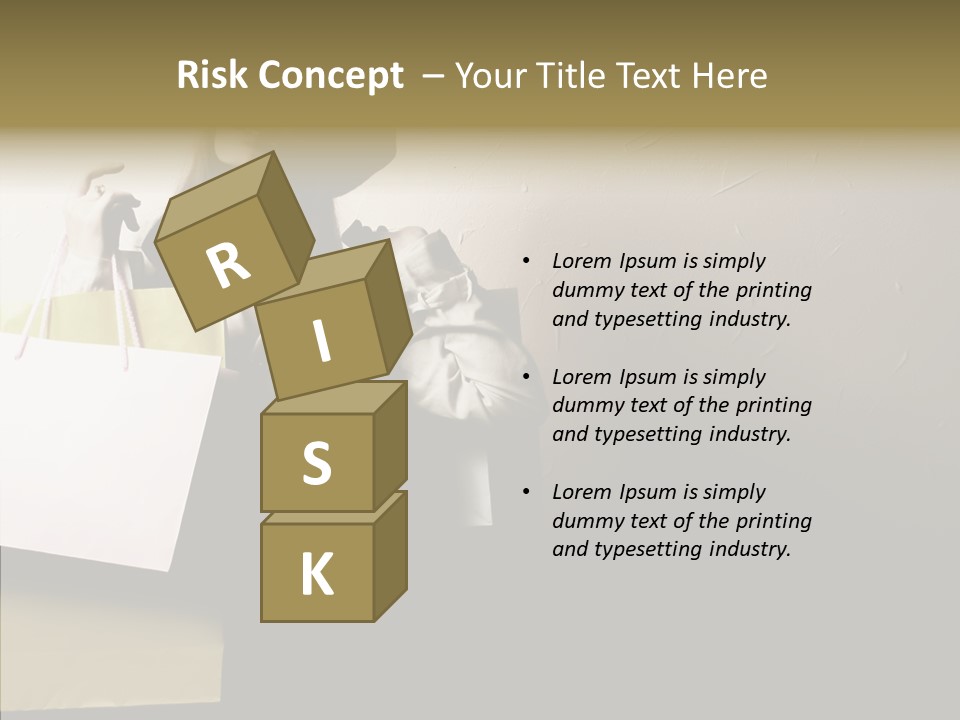 Scarf Woman Look PowerPoint Template