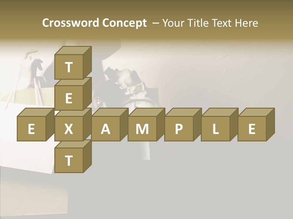 Scarf Woman Look PowerPoint Template