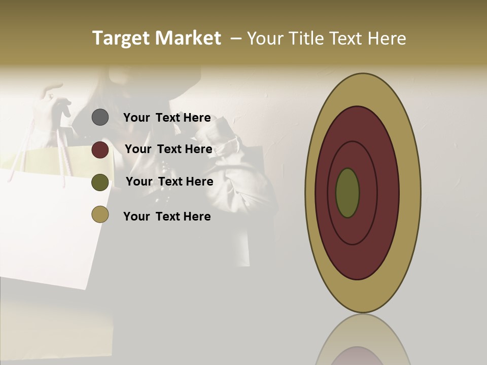 Scarf Woman Look PowerPoint Template