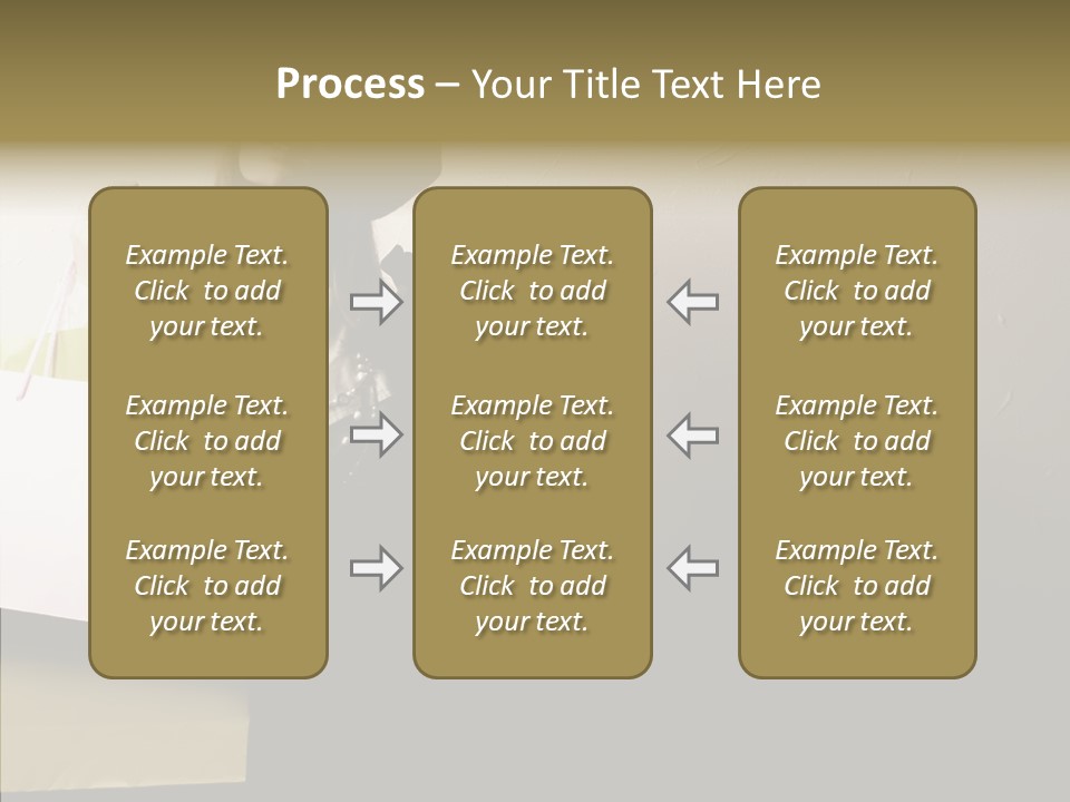 Scarf Woman Look PowerPoint Template