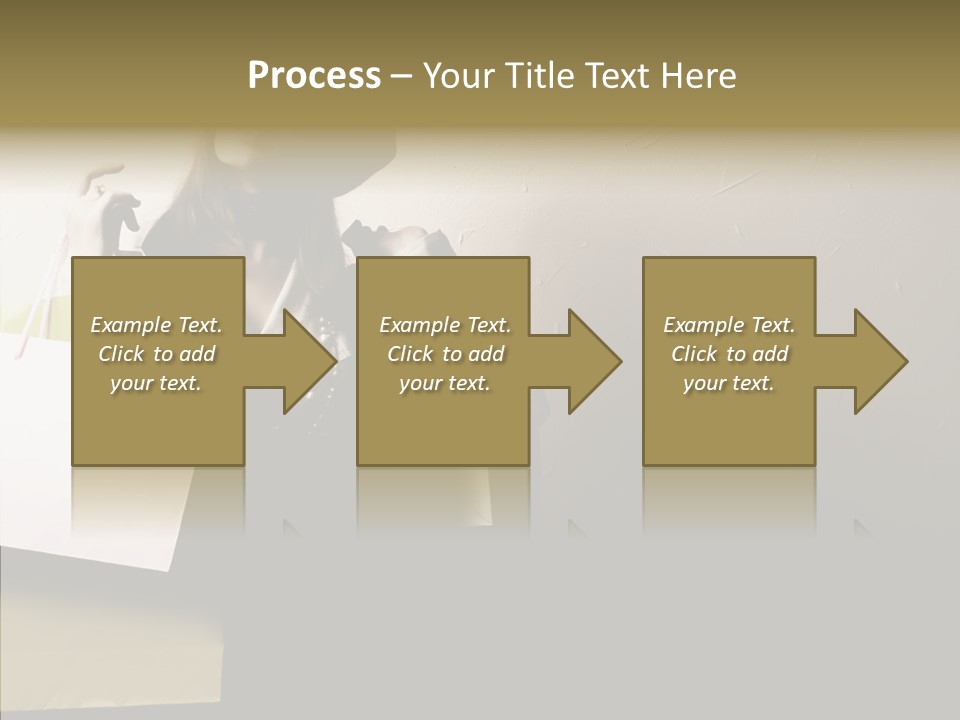 Scarf Woman Look PowerPoint Template