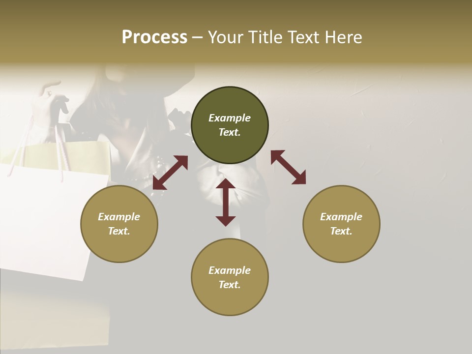 Scarf Woman Look PowerPoint Template